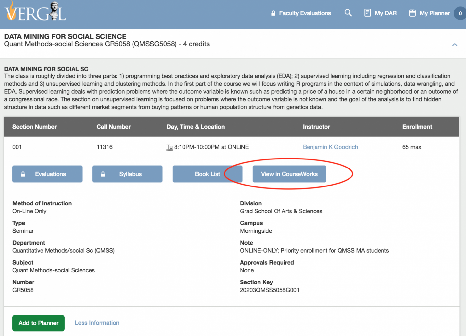 Registration Procedures QMSS